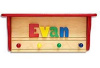 PERSONALIZED KIDS NAME COAT RACKS - Made in USA - Free Shipping